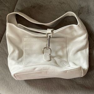 Dooney & Bourke white large handbag